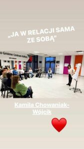 Kamila Chowaniak-Wojcik Warsztaty Coaching